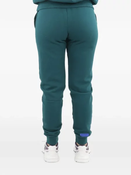 Pantaloni Olaf alergare cu autograf verde