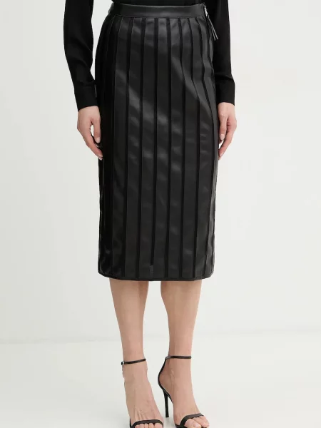 Silvian Heach fustă SMOSI negru