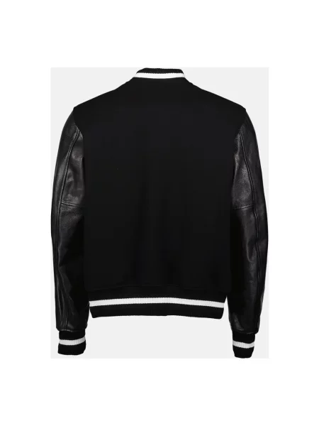 Kurtka bomber Givenchy wełniany czarny