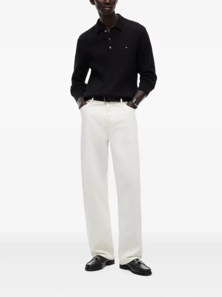 Tricou polo Tommy Hilfiger negru
