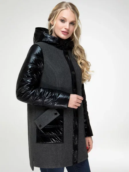 Пальто All Posa чорний