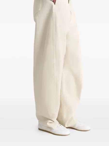 Sneakerși Lemaire din piele alb