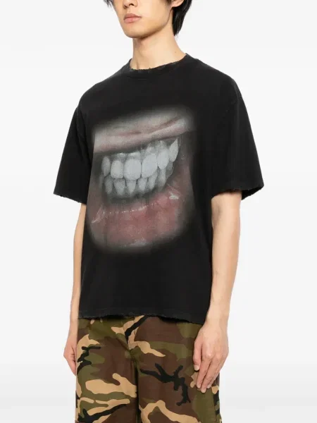 Tricou Warman cu imagine negru