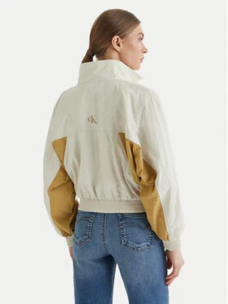 Calvin Klein Jeans Bomber striukė smėlio