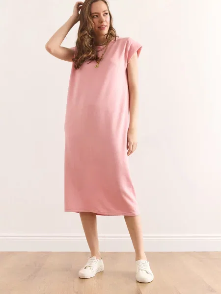 Olalook Rochie pudră roz