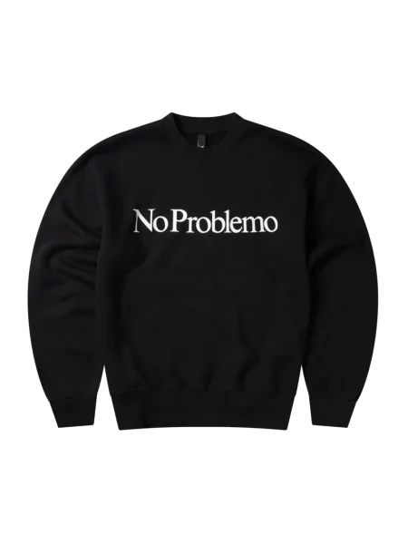 Bluza nierozpinana No Problemo z logo czarna