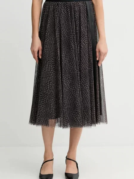 Joop! fustă midi evazați maro