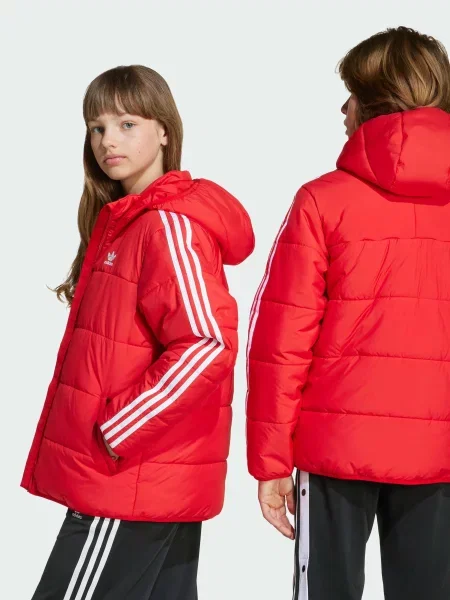 Детская ветровка Adidas красная