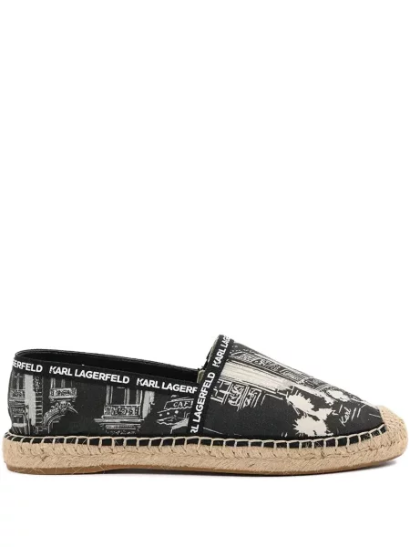 Espadrile Karl Lagerfeld negru