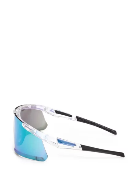 Ochelari de soare Adidas cu imprimeu geometric alb