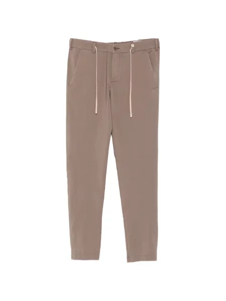 Pantaloni Myths cu cordon maro