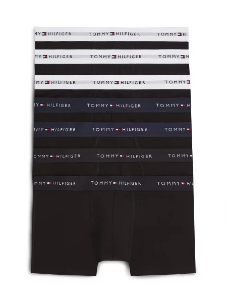 Tommy Hilfiger Underwear Boxeri bleumarin alb negru