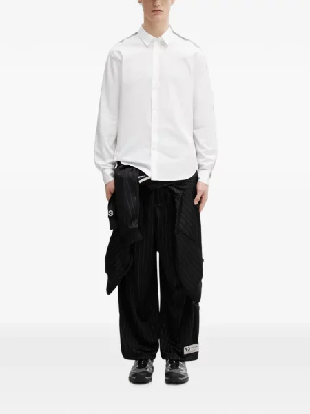 Cămașă Maison Kitsune cu broderie alb