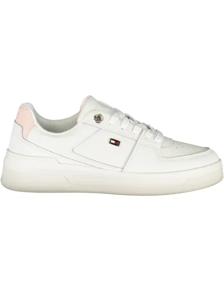 Trampki Tommy Hilfiger skórzane biznesowe białe