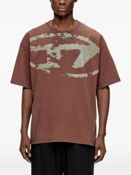Tricou Diesel maro
