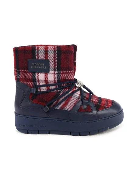Tommy Hilfiger Buty Kobieta Wielobarwność 36 EU Kratkie Botki niebieskie