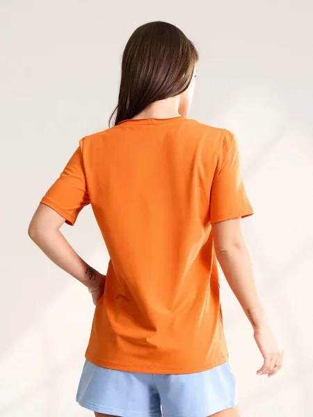 Футболка ISSA Plus помаранчевий