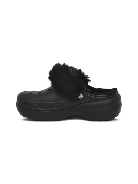 Tenisky Crocs na platforme čierna