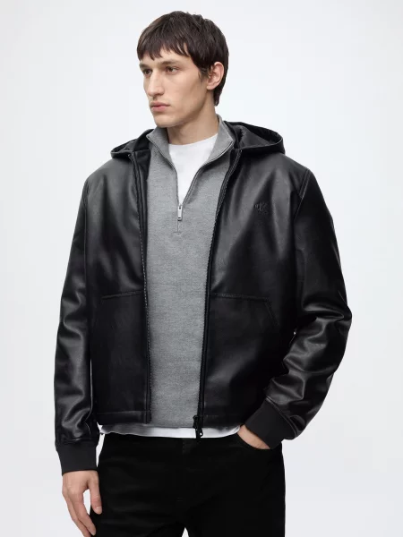Calvin Klein Jeans Prechodná bunda čierna