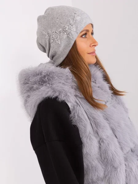 Șapcă Fashionhunters gri
