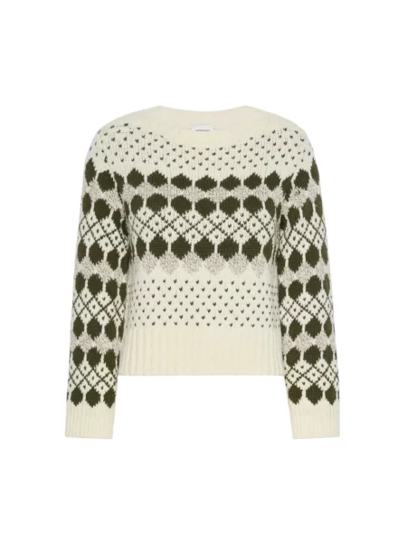 Sweter Weekend Max Mara z nadrukiem