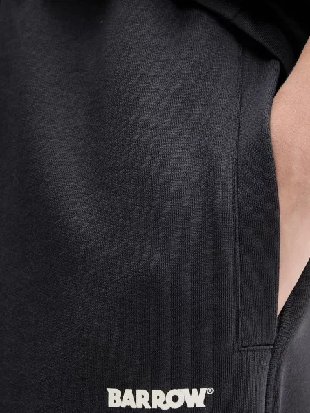 Спортивные штаны Barrow с принтом серые