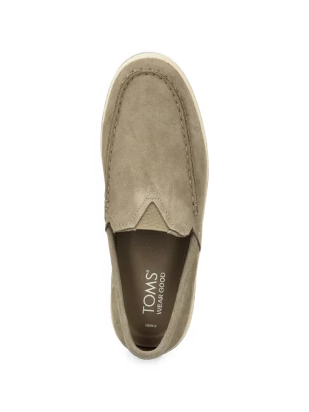 Chiloți Toms din piele de căprioară slip-on