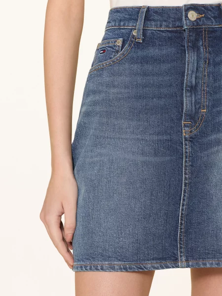Tommy Jeans Džínová Sukně modrá