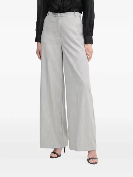 Cu centură pantaloni Haveone gri