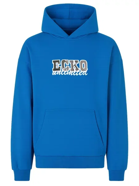 Ecko Unlimited Tréning póló kobaltkék / szürke fehér