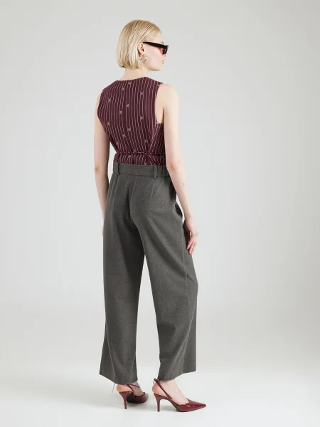 ONLY Pantaloni cutați ONLDeluxe închis gri