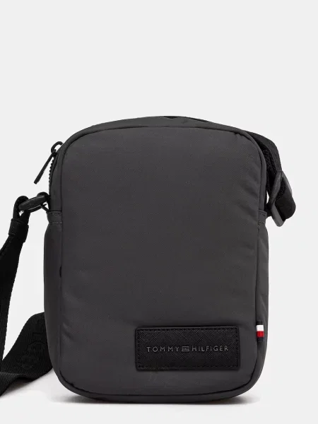 TOMMY HILFIGER Geantă de umăr închis gri