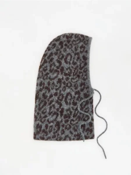 Reserved LADIES` BALACLAVA gri-închis gri