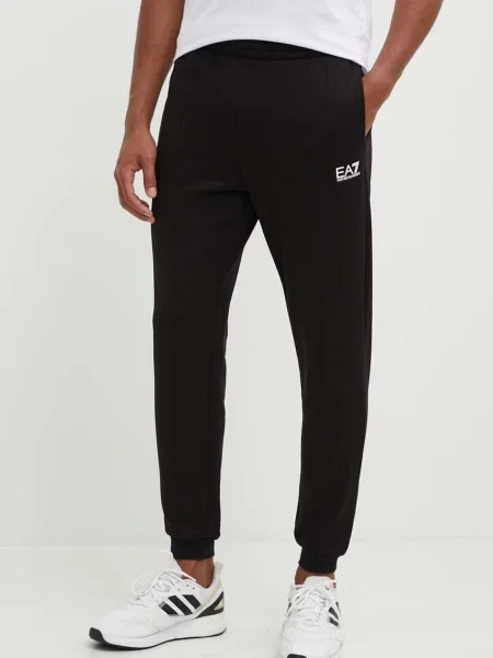 Spodnie dresowe Emporio Armani Trouser Black M czarne