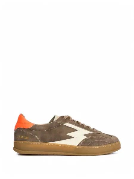 Sneakerși Moa Concept din piele de căprioară maro