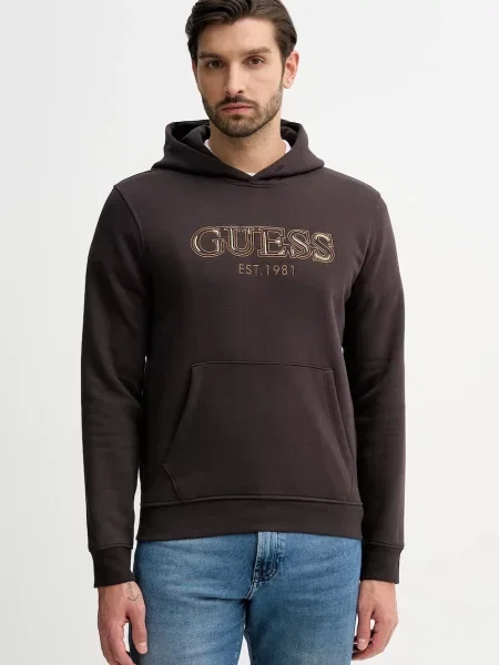 Суитчър Guess кафяво