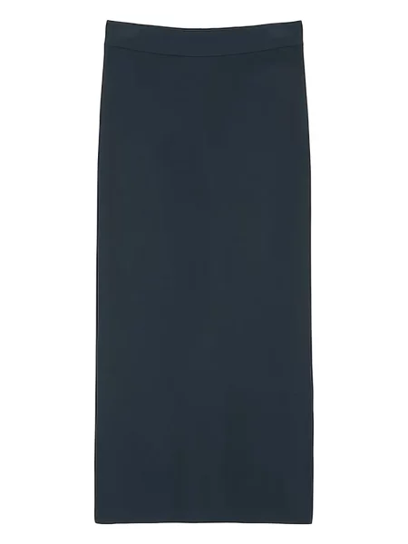 Fustă midi Marc O'polo până la genunchi albastru