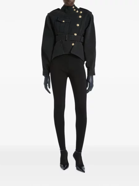Geacă de blugi Balmain negru