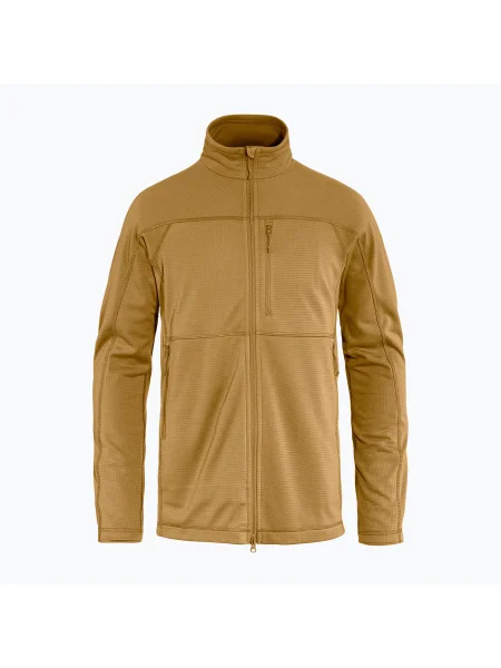 Fjällräven мъжки суитшърт Abisko Lite Fleece кафяв