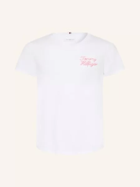 Tommy Hilfiger T-Shirt weiss biała