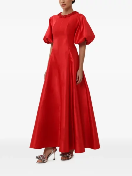 Rochie maxi Baruni roșu