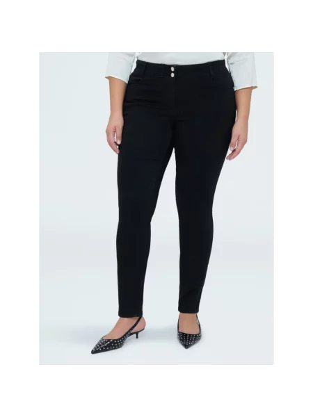 Skinny jeansy skinny Fiorella Rubino czarne