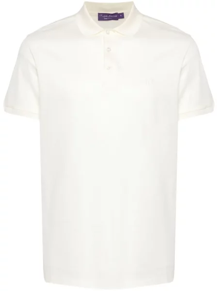Polo Ralph Lauren Purple Label cu broderie violet