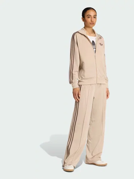 Переработанный свитер Adidas бежевый