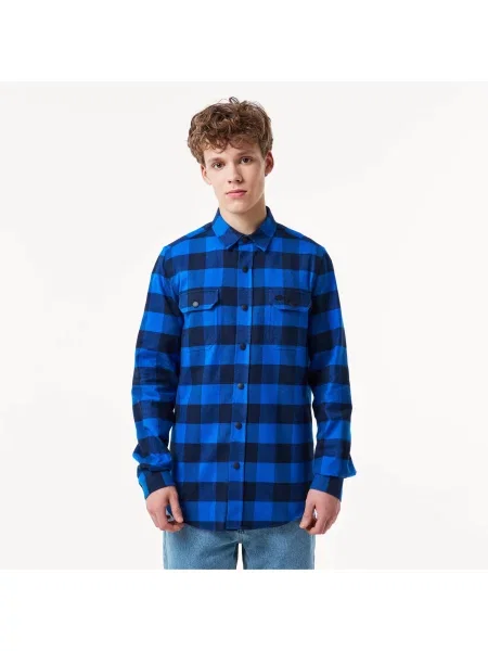 Рубашка Lacoste синяя