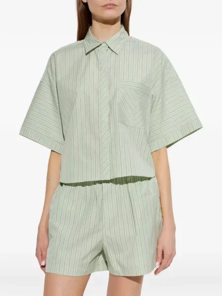 Cămașă cu dungi Rag & Bone verde