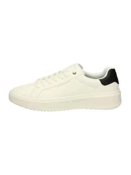 Sneakersy Skechers skórzane białe