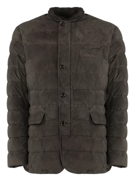 Geacă Moorer din piele de căprioară maro