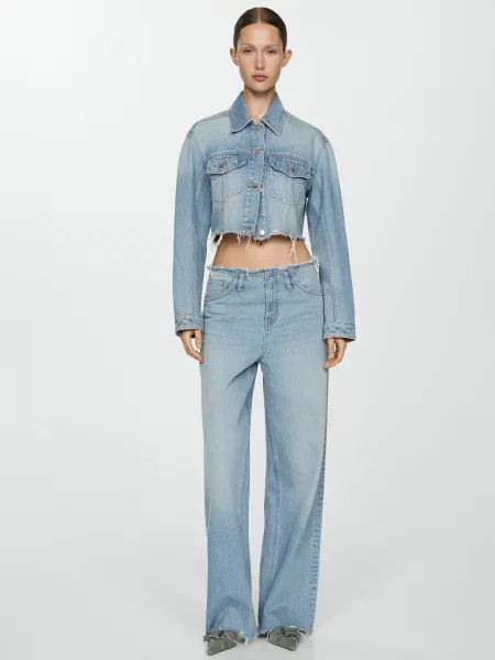MANGO Amaia Джинсова куртка Джинс 
