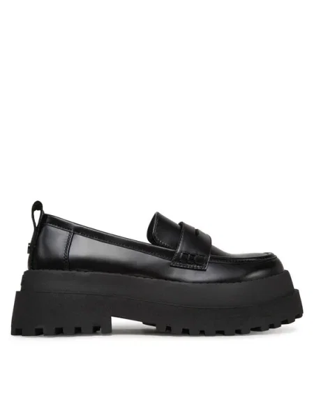 Лоуфъри с дебела подметка Buffalo черно